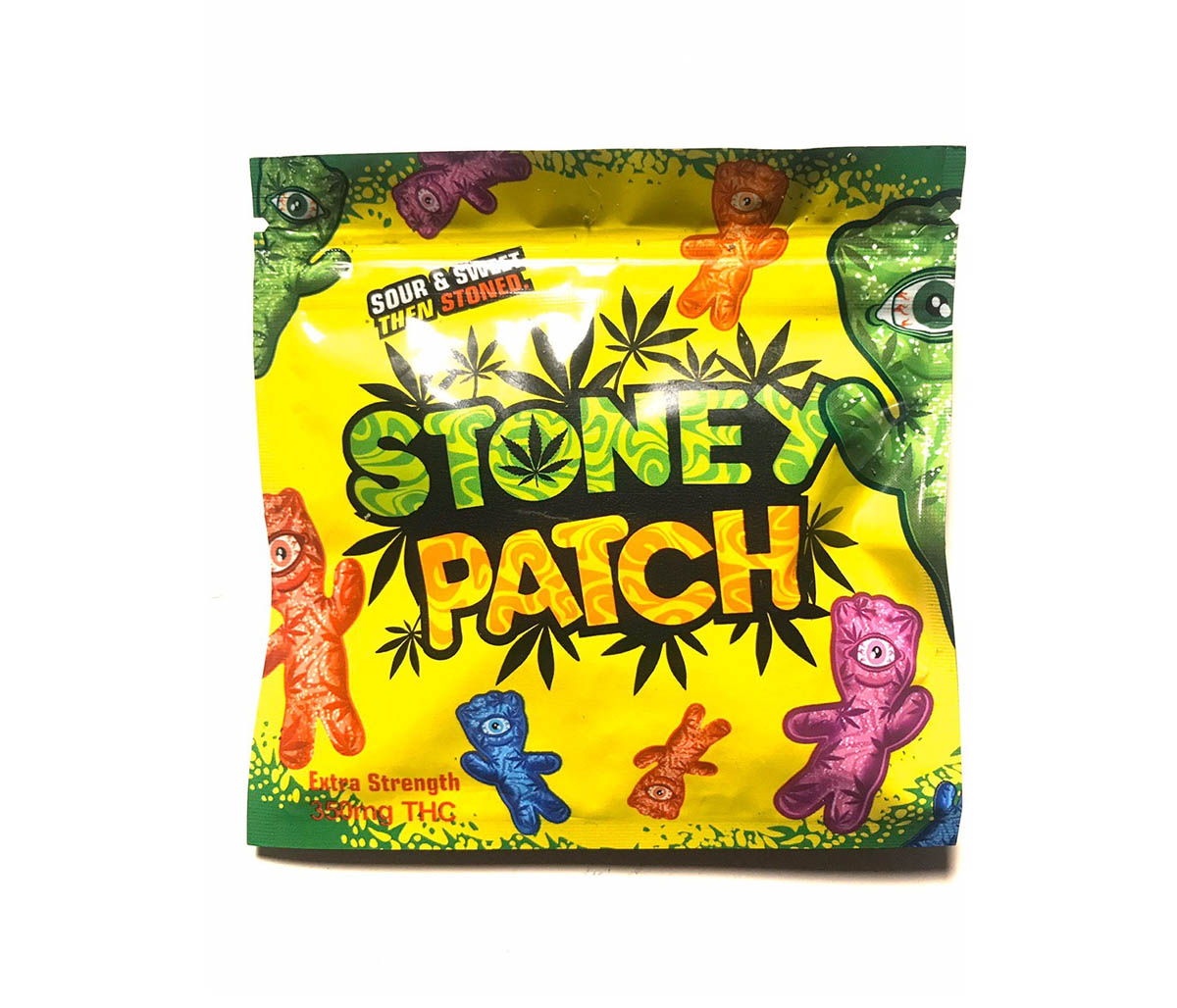 smashed chamoy sour worm gummies