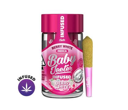 baby jeeter berry white mini prerolls