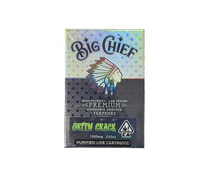 big chief live cart green crack