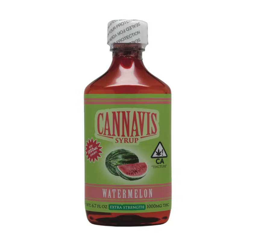 Stack'N Trees 1000mg THC Syrup watermelon flavor