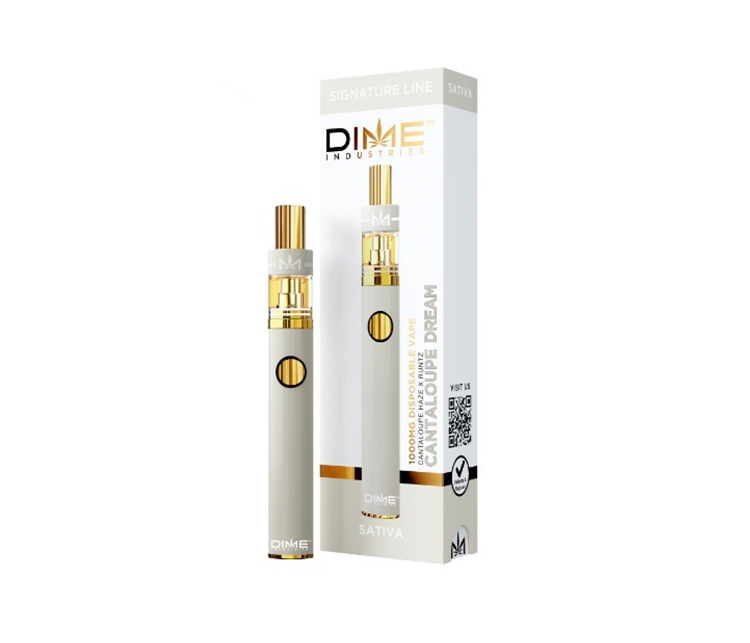 dime industries strawberry cough all in one disposable