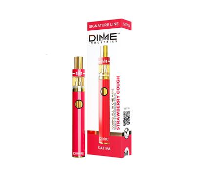 dime industries strawberry cough all in one disposable