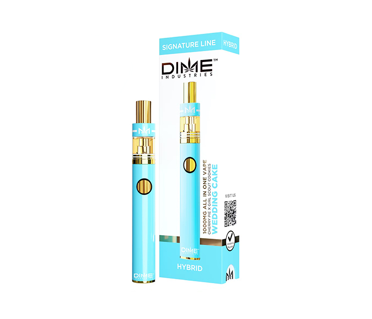 dime industries banana punch 2g all in one vape disposable