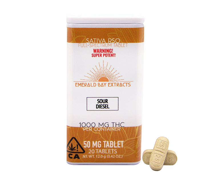 emerald bay green crush tablets RSO Rick Simpson Oil
