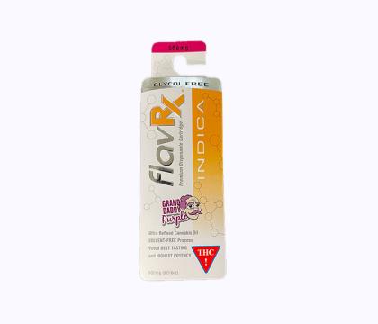 FlavRx Vape Cart Grandaddy Purple .5g Hybrid