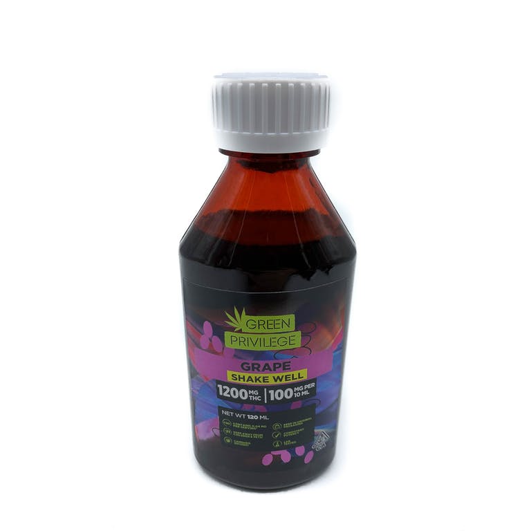 Stack'N Trees 1000mg THC Syrup chocolate flavor