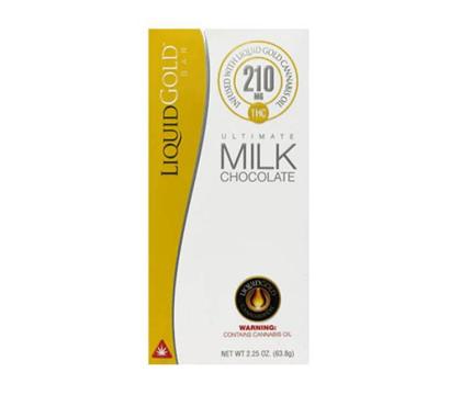 Liquid Gold Chocolate Bar 210mg