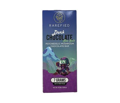 Rarefied Psychedelic Mushroom Dark Chocolate (Sea Salt) Bar 7g 