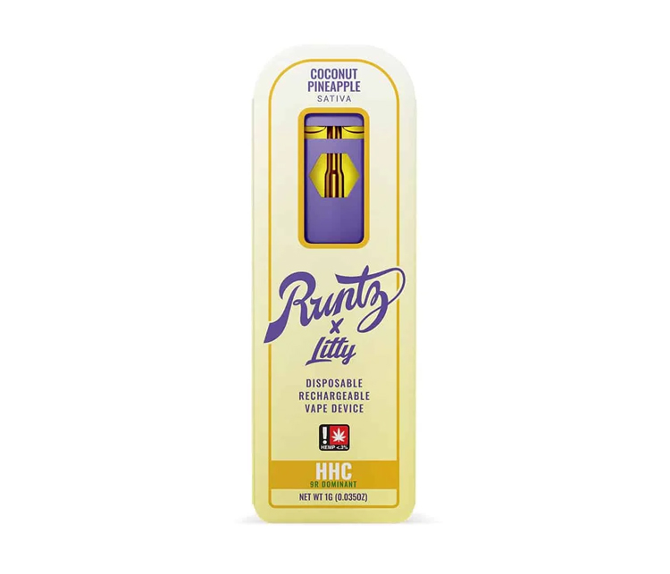 dime industries banana punch 2g all in one vape disposable
