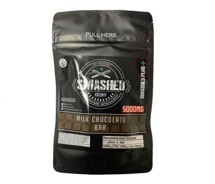 Smashed 5000mg Milk Chocolate Bars