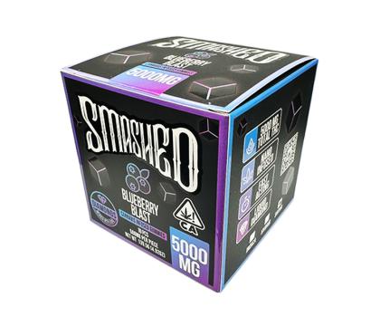 Smashed Blueberry Blast Cannabis Liquid Diamonds Infused Gummies 5000mg Sativa