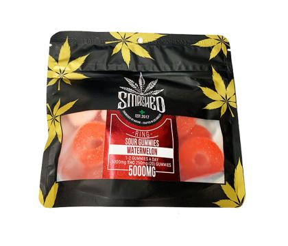smashed watermelon rings