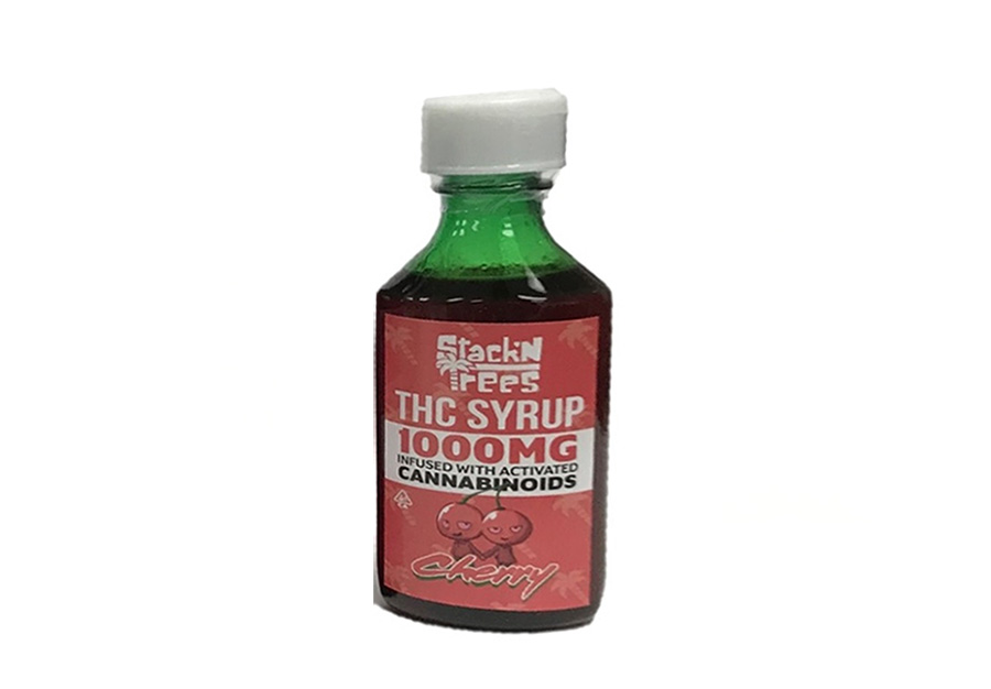 Stack'N Trees 1000mg THC Syrup Blueberry flavor