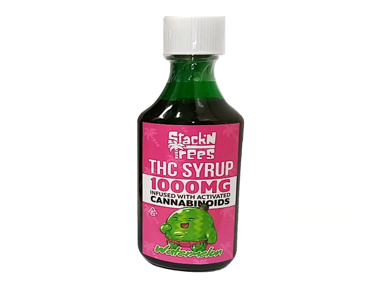 1000mg THC Syrup Strawberry Stack'n Trees   