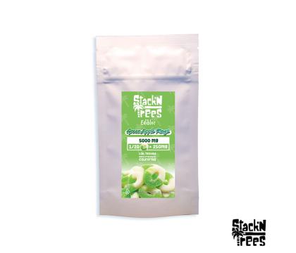 Stack n Trees Green Apple Rings 5000mg gummies