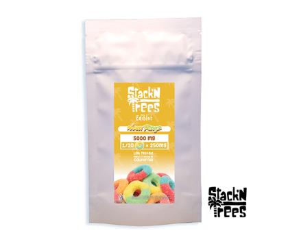 Stack n Trees Neon Rings 5000mg gummies