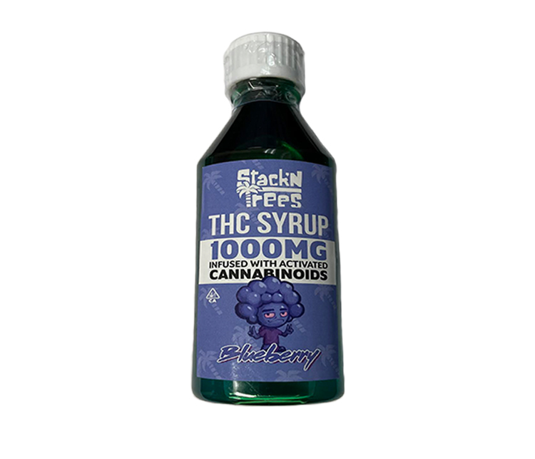 1000mg THC Syrup Strawberry Stack'n Trees   