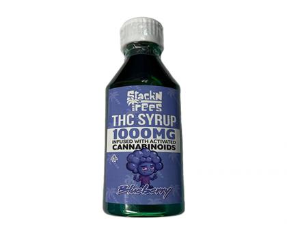 Stack'N Trees 1000mg THC Syrup Blueberry flavor