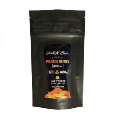 Stack'N Trees Peach Rings 420mg