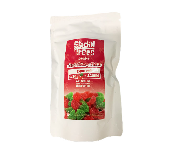 smashed chamoy sour worm gummies