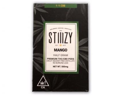 Stiiizy .5g Mango CBD Vape Cartridge