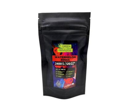 Green Privilege Watermelon Rings 2400mg