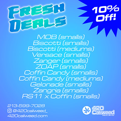 Marijuana with 10%off smalls and delivery