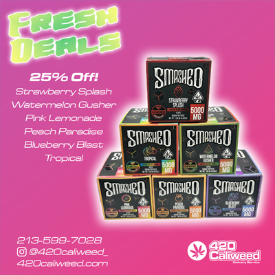 Marijuana with smashed liquid diamond gummy sale 25% and delivery
